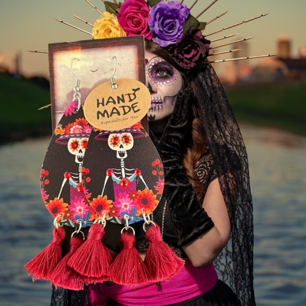 Dia De Los Muertos Earrings